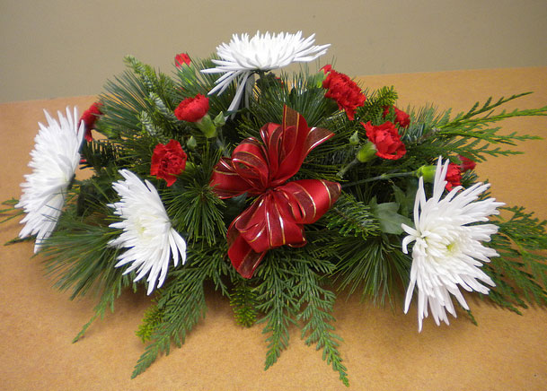 Image of beautiful holiday centrepiece